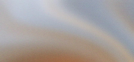 Retro Grainy Beige Blue Abstract Gradient Background with Smooth Flowing Light Waves Noise Texture Effect Soft Minimal Modern Poster Designの写真素材