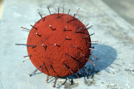 Corona Virus modelの写真素材