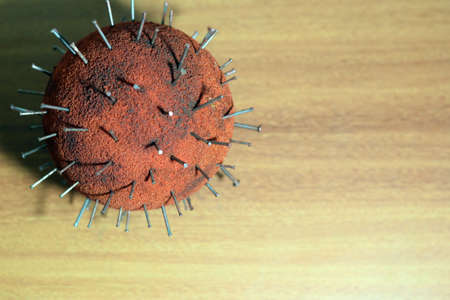 Corona Virus modelの写真素材