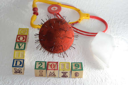 Corona Virus modelの写真素材