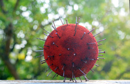 Corona Virus modelの写真素材