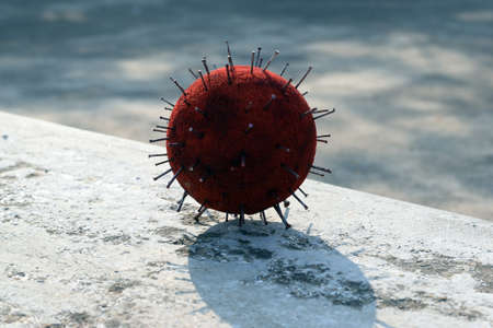 Corona Virus modelの写真素材