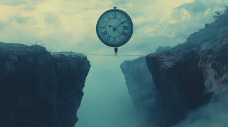 Time is running out of time. Conceptual 3D Renderingの素材