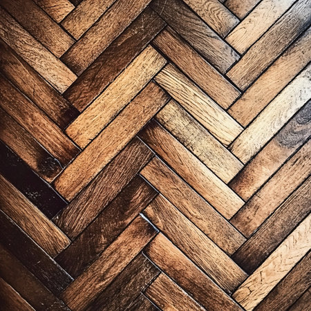 Wooden parquet texture. Floor surface. Background and texture for design.の素材