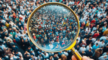 People gather outside Gucci fashion show building for Milan Women's Fashion Week in Milan.の素材