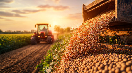 Peanut harvesting - Peanut harvesting - Peanut harvesting in the fieldの素材
