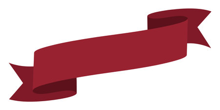 Vector illustration of a blue and pink headphones on a white background.のイラスト素材