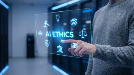 Businessman pressing a Affiliate concept on a touch screen with his fingersの素材