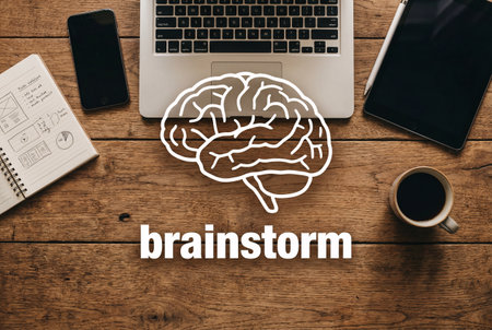 Brainstorming Brainstorming Ideas Imagination Inspiration Word Graphicの素材