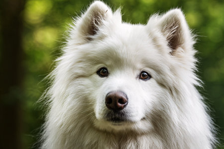 Two cups of hot cocoa with marshmallows and knitted scarf on the background of a cozy fireplaceの素材