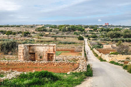 Malta countrysideの写真素材