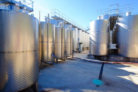 Wine making industryのeditorial素材