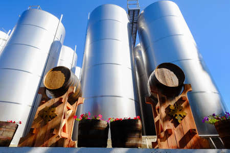 Wine making industryのeditorial素材