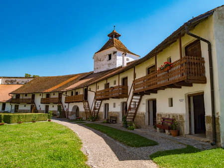 Harman Fortified Church interior wallsのeditorial素材