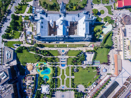 Iasi, Romania, July 2017: Palace Mall and Iasi city centreのeditorial素材
