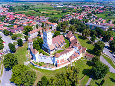 Harman Fortified Church near Brasov, Romaniaのeditorial素材