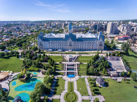 Iasi city centre, Moldova, Romaniaのeditorial素材