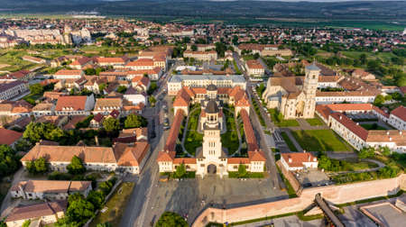 Alba Iulia panoramaのeditorial素材