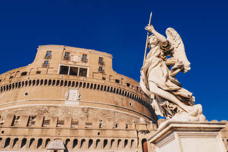 Saint Angelo Castle, Rome, Italyのeditorial素材