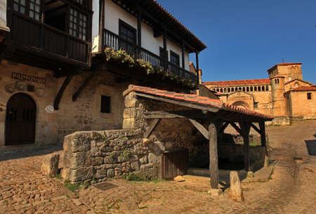 Santillana de Marの写真素材