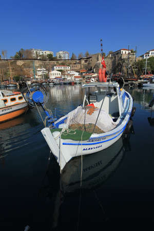 Ships in Antalya Turkeyのeditorial素材