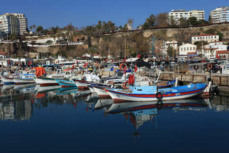 Ships in Antalya Turkeyのeditorial素材