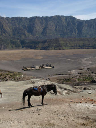 The Bromo Volcano on the Java Islandの写真素材