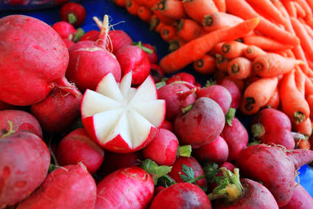 Vegetable on a Turkey Marketの写真素材