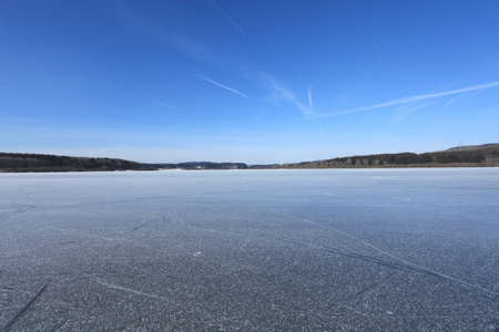 Frozen Lakeの写真素材