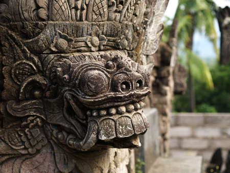 Temple in Baliの写真素材