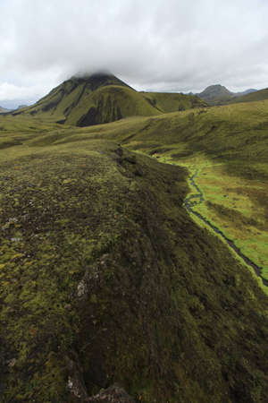 Iceland Hikingの写真素材