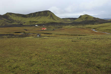 Iceland Hikingの写真素材