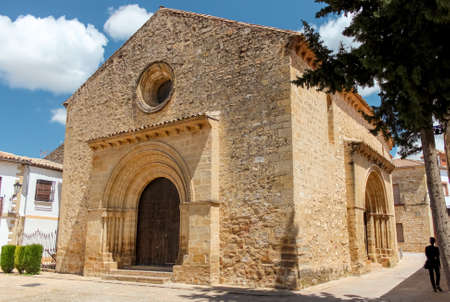 Church Of Santa Cruz In Baeza, Spain.Romanesque style that has been preserved on a perfect state until nowadays. It dates from the end of the XIII century.のeditorial素材