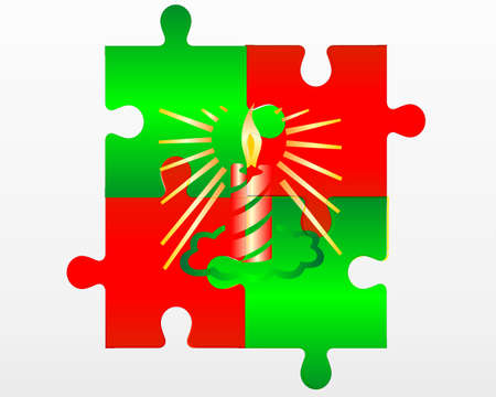 puzzle backroundのイラスト素材