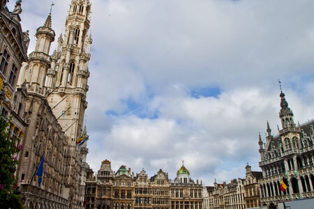 Scene in Brussels,Belgium Europeのeditorial素材