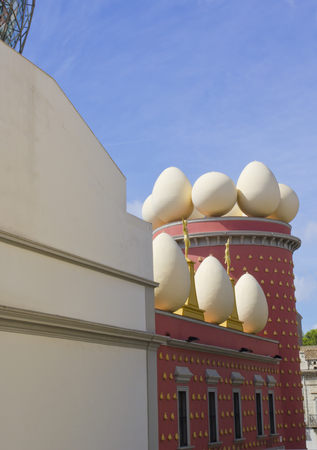 Dali Museum in Figueres, Spainのeditorial素材