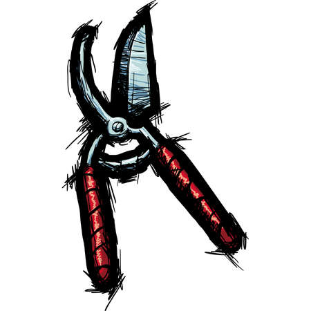 garden prunerのイラスト素材