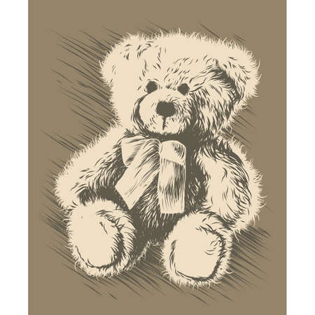 Bear toyのイラスト素材