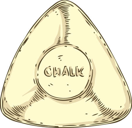 White Triangle Tailors Chalkのイラスト素材