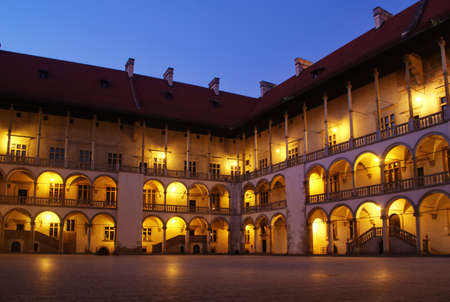 Wawel Royal Castle - Krakow  Cracow , Polandのeditorial素材