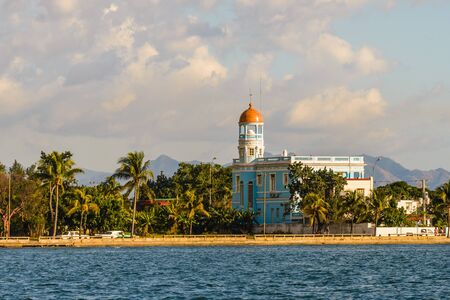 Waterside scenery around Cienfuegos in Cuba.のeditorial素材