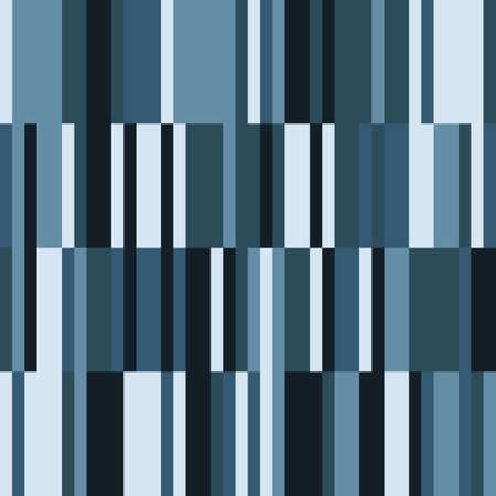 Fashion vertical stripes stylized seamless pattern. Abstract geometric art print. Perfect for textile design, fabric, clothing and wallpaper.のイラスト素材