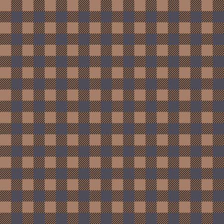 Lumberjack plaid seamless pattern. Fashion stylized background.