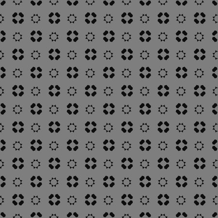 Vector minimal geometric seamless pattern. Simple abstract minimalist background. Fabric textile swatch ladies dress, man shirt all over print block.のイラスト素材