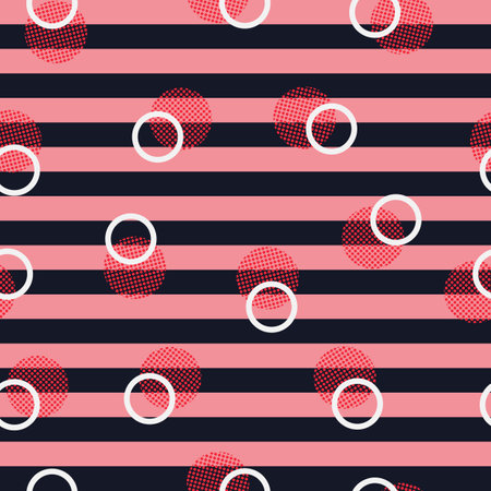 Textile geometric seamless pattern. contemporary abstract texture area rug, carpet, print, textile design.のイラスト素材