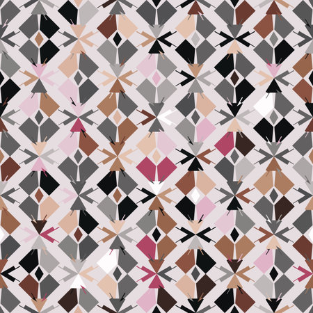 Modern abstract geometric seamless pattern. Abstract seamless wallpaper pattern background. Vector...