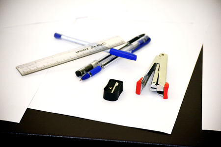 Educational accessories for Studentsの写真素材