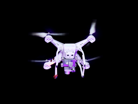 Drone Camera Flying in Wedding & Partyの写真素材