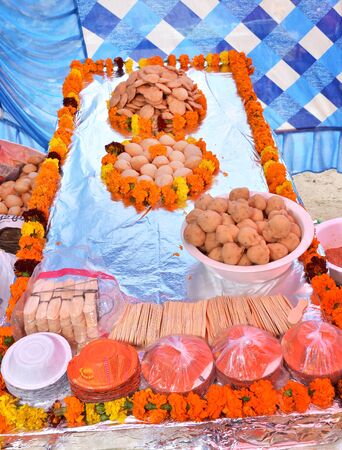 Pani Puri, Golgappe, Chat item, Indiaの写真素材