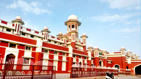 Ludhiana, punjab, india, 14th june 2020 : View of the colonial heritage building of the ludhiana...